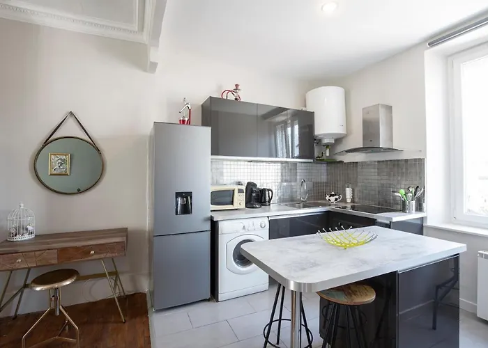 Apartament Milhan Avec Climatisation Centre Grenoble